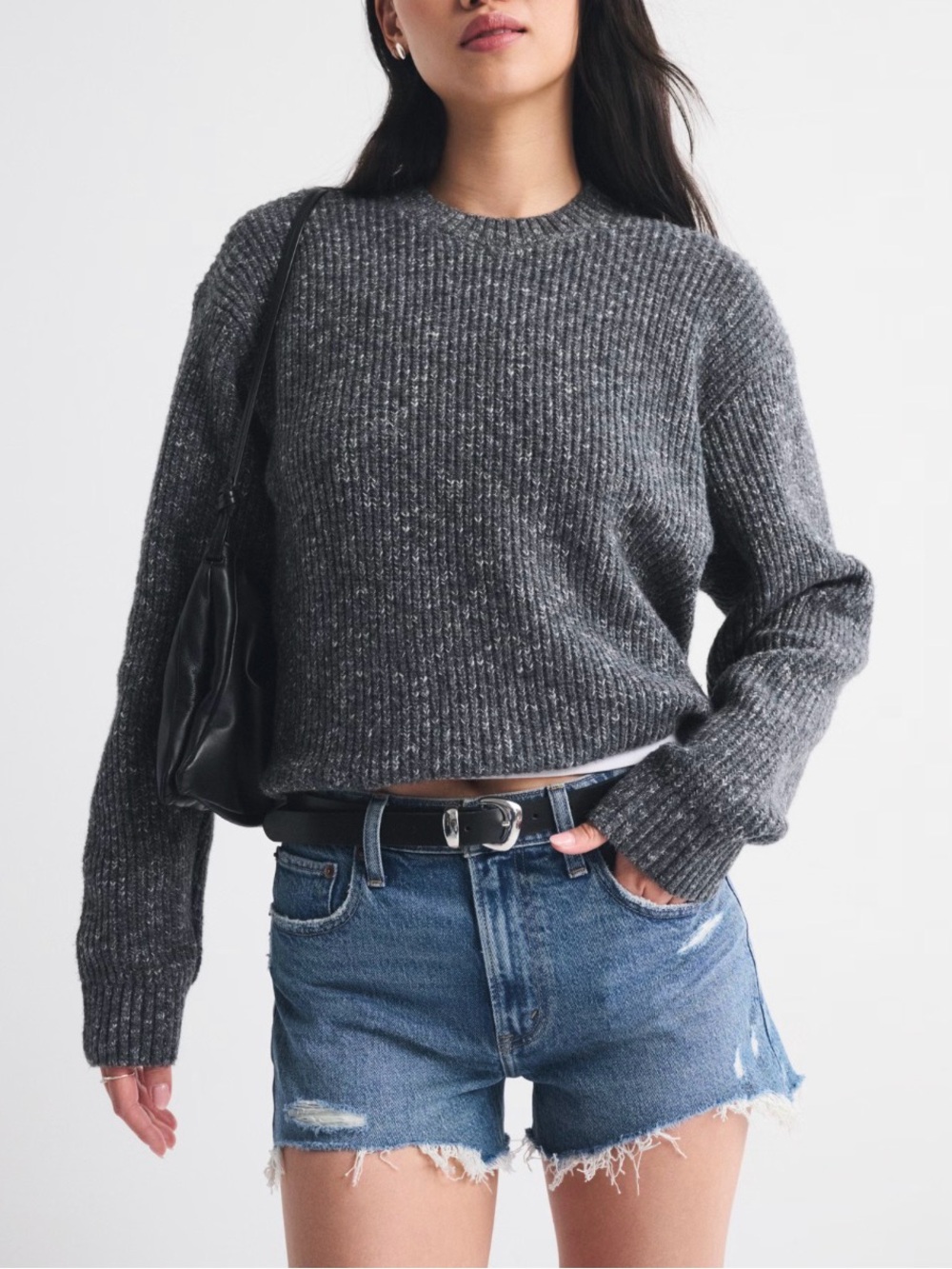 Abercrombie High Rise Mom Short